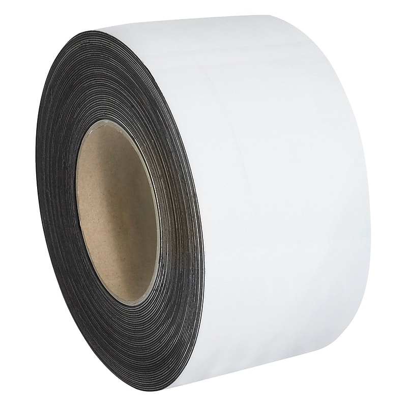 Partners Brand Warehouse Labels, Magnetic Rolls, 3" x 100', White, 1/Case (LH158) image 1