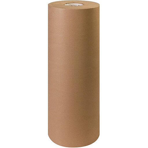 Unbleached Butcher Paper Rolls, 24", Kraft, 1/Roll (BP2440K) Staples