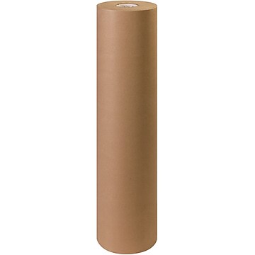 Unbleached Butcher Paper Rolls, 36", Kraft, 1/Roll (BP3640K)