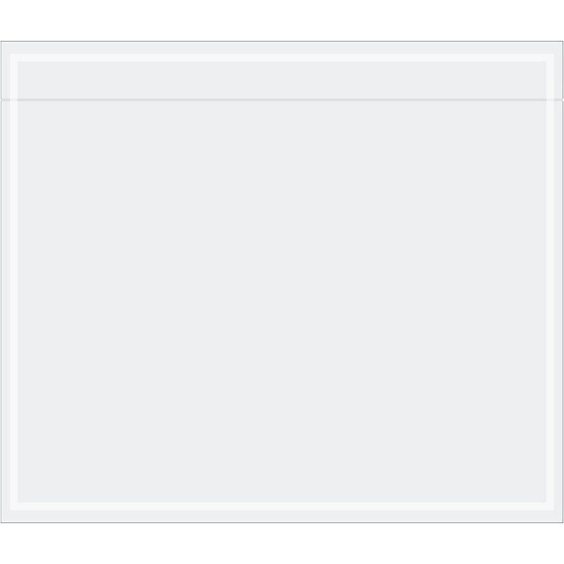 Tape Logic® "Clear Face" Document Envelopes, 7" x 6", Clear, 1000/Case (PL524) image 1