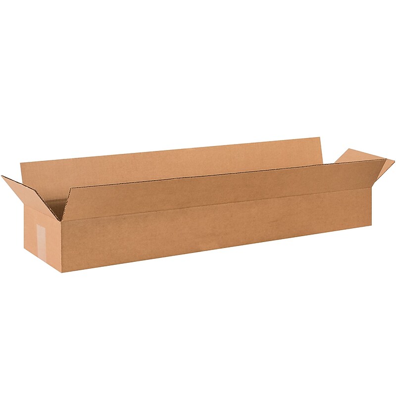 36" x 8" x 4" Shipping Boxes, 25/Bundle (3684) image 1