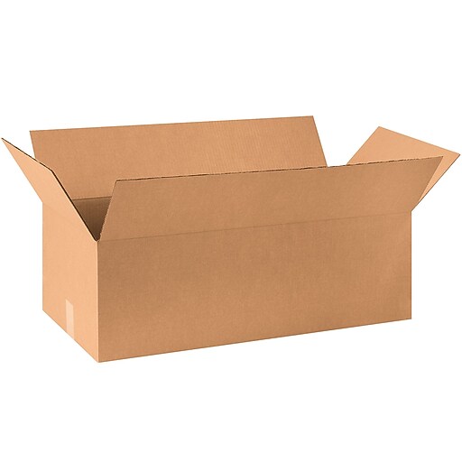 Corrugated Boxes, 36" x 20" x 15", Kraft, 10/Bundle (362015) at Staples