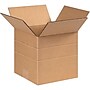6" x 6" x 6" Multi-Depth Shipping Boxes, 25/Bundle (MD666)~#|#~sp6464294_sc7
