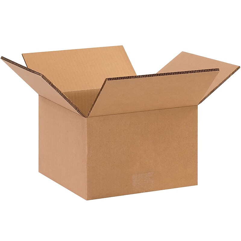 Box Partners Shipping Boxes, 10"L x 10"W x 6"H, Double Wall Boxes, Pack of 15 (HD10106DW) image 1