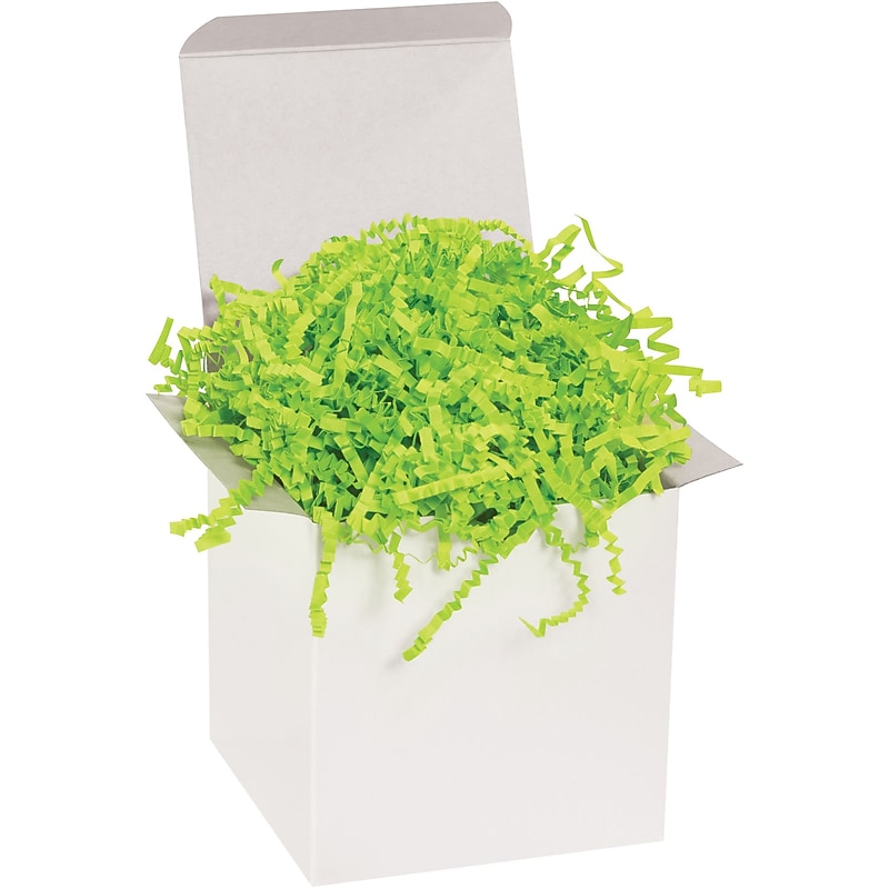 Partners Brand Crinkle Paper, Lime, 40/Case (CP40N) image 1