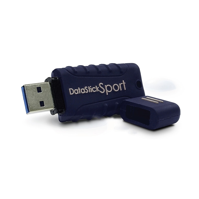 Centon DataStick Sport 512GB Flash Drive, USB 3.0 Type-A, Blue (S1-U3W2-512G) image 1