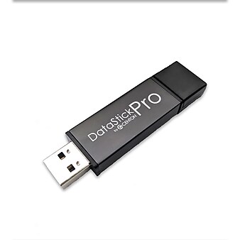 Centon DataStick Pro 16GB USB 2.0 Type A Flash Drive, Sleek Gray, 10/Pack (DSP16GB10PK)