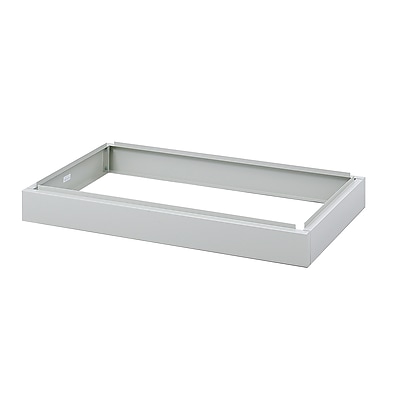 Safco® Facil Steel Flat File Closed Base, Medium, Light Gray