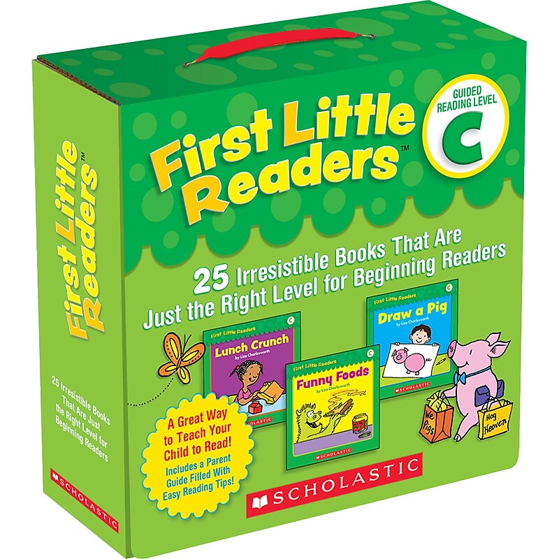 Scholastic First Little Readers Parent Pack, Level C, 25 Books/Set (078073231515) image 1