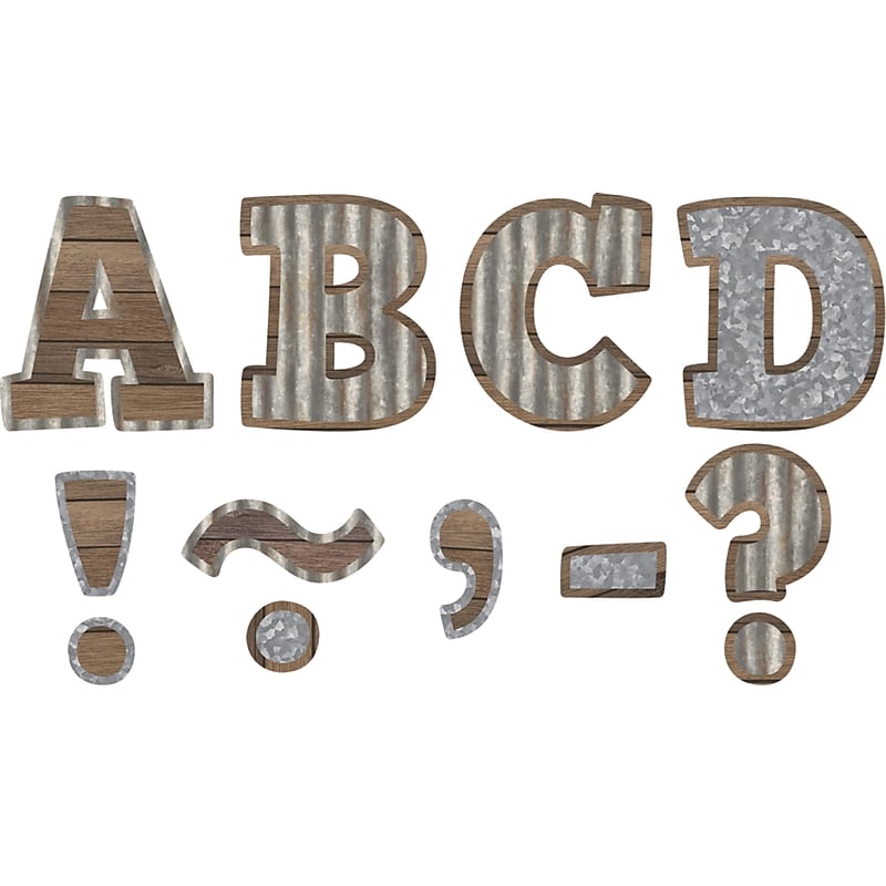 Teacher Created Resources Home Sweet Classroom 3" Magnetic Letters, Bold Block, 55/Pack (TCR77011) image 1
