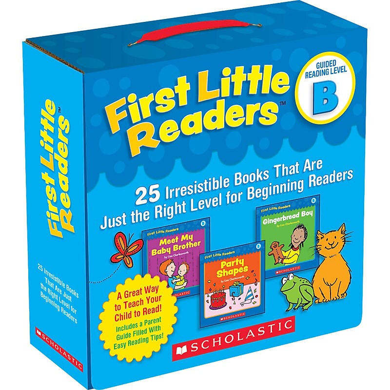 Scholastic First Little Readers Book Parent Pack, Guided Reading Level B, 25 Books/Set (SC-523150) image 1