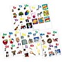 Barker Creek Learning Magnets A-Z Letters with Pictures, 60 Magnetic Pieces/Pack (LM1150)~#|#~sp64928611_sc7
