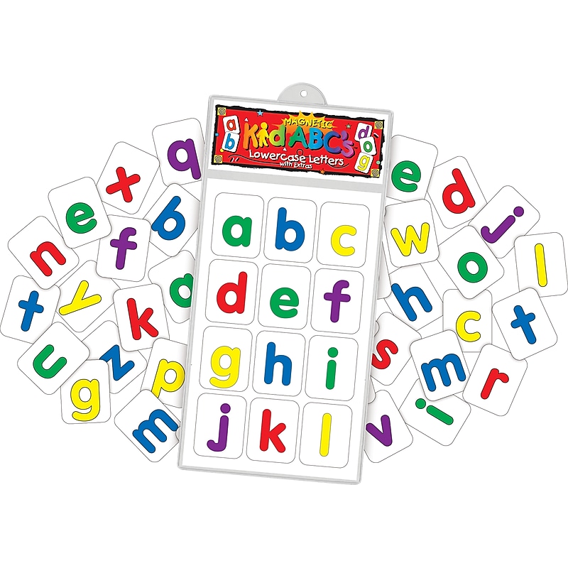Barker Creek Learning Magnets Lowercase Letters, 38/Pack (LM1130) image 1