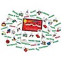 Barker Creek PCS Learning Magnets, 45 School Words, 90 Magnetic Pieces/Pack (LM3030)~#|#~sp65030496_sc7