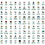 Barker Creek PCS Learning Magnets, 90 Nouns, 180 Magnetic Pieces/Pack (LM3005)~#|#~sp65030541_sc7