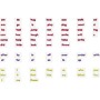 Barker Creek Learning Magnets Kidwords, High Frequency Words, 208 Magnetic Pieces/Pack (LM2600)~#|#~sp65030555_sc7