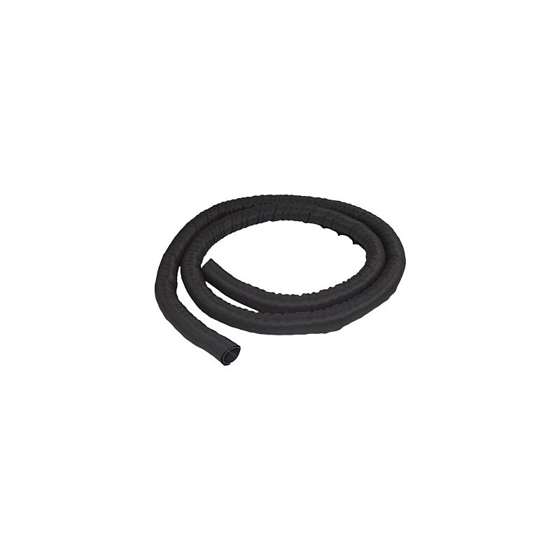 StarTech 15' / 4.6 m Cable Management Sleeve - Trimmable Fabric Polyester Concealer & Cover, 181.1', Black (WKSTNCM2) image 1
