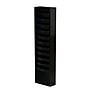 Durham Con-Tur Literature Holder, 36" x 9 3/4", Wall Mounted, Black Steel (402-08)~#|#~sp65347751_sc7