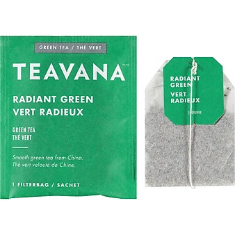Teavana Radiant Green Tea Bags, 24/Box (11090994)