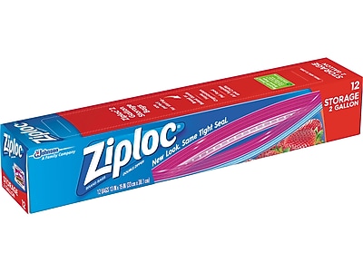 Ziploc 322ct Variety Pack – Storage Gallon, Storage Quart, Sandwich & Snack Bags - Thumbnail 5