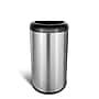 Nine Stars Stainless Steel  Trash Can, 13.2 Gal., Black (OTT-50-19BK)~#|#~sp65447203_sc7