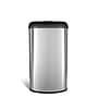 Nine Stars Stainless Steel  Trash Can, 13.2 Gal., Black (OTT-50-19BK)~#|#~sp65447204_sc7