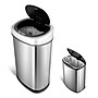 Nine Stars Stainless Steel Motion Sensor Combo Trash Can, 13.2 Gallon / 3.1 Gallon (CB-DZT-50-9/8-1)~#|#~sp65447695_sc7