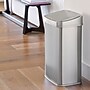 Nine Stars Stainless Steel Motion Sensor Trash Can, 13.2 Gallon, Silver (DZT-50-28SL)~#|#~sp65447737_sc7
