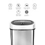 Nine Stars Stainless Steel Motion Sensor Trash Can, 3.2 Gallon, Silver (DZT-12-9)~#|#~sp65447741_sc7