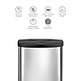 Nine Stars Stainless Steel Motion Sensor Trash Can, 2.1 Gallon, Silver (DZT-8-1A)~#|#~sp65447749_sc7