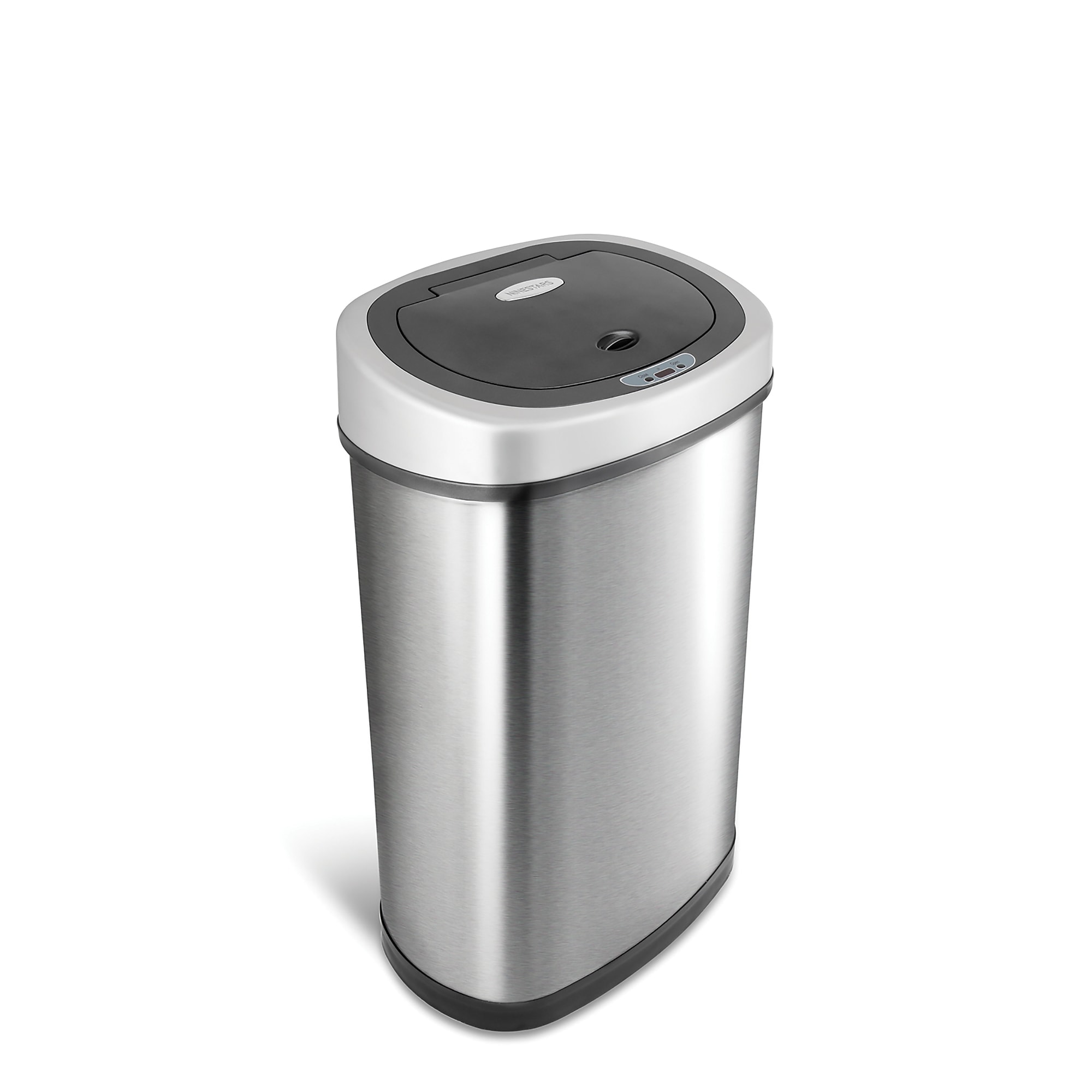 Nine Stars Stainless Steel Motion Sensor Trash Can, 13.2 Gallon, Gray (DZT-50-9) Sansujyuku sansujyuku.com