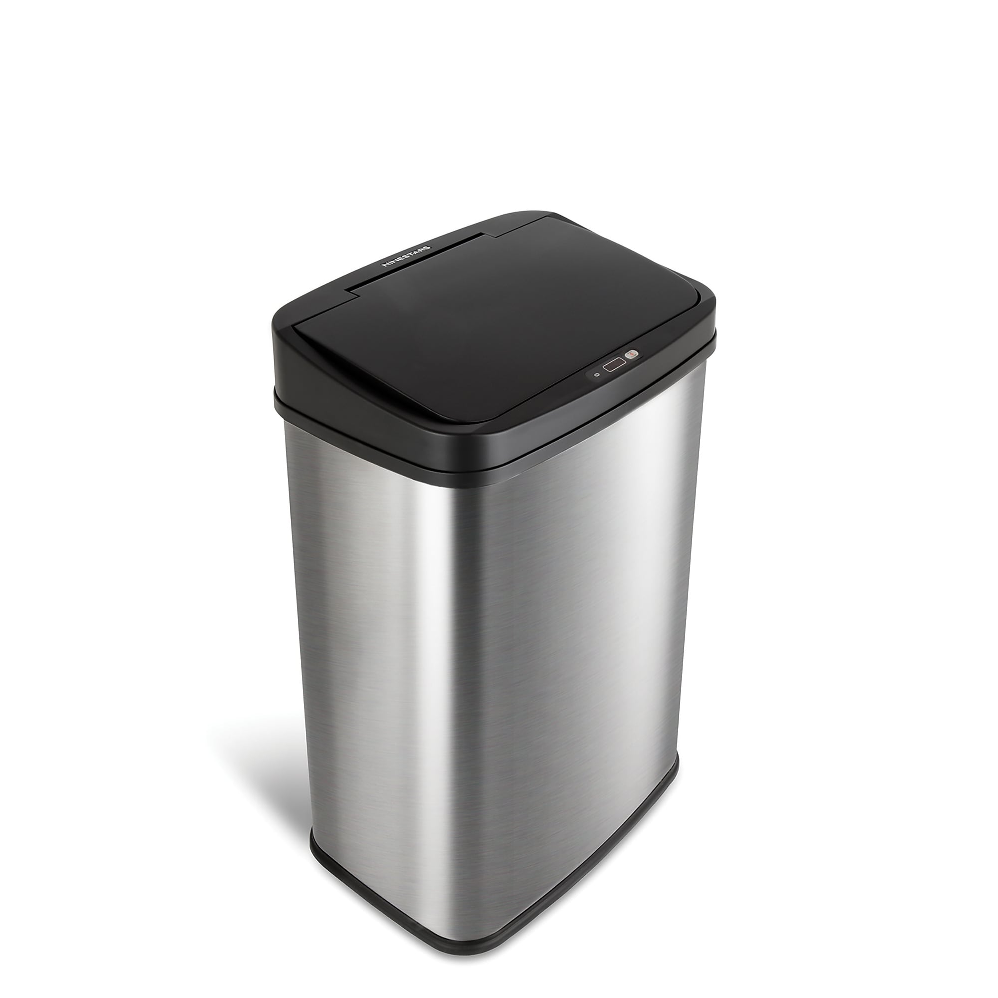 Nine Stars Stainless Steel Motion Sensor Trash Can, 13.2 Gal. (DZT-50-28) Sansujyuku sansujyuku.com