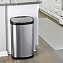 Nine Stars Stainless Steel Motion Sensor Trash Can, 13.2 Gallon, Gray (DZT-50-13)~#|#~sp65447837_sc7