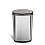 Nine Stars Stainless Steel Motion Sensor Trash Can, 13.2 Gallon, Gray (DZT-50-13)~#|#~sp65447839_sc7