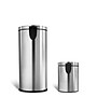 Nine Stars Stainless Steel Step On Combo Trash Can, 7.9 Gallon (CB-SOT-30-1/5-1)~#|#~sp65447872_sc7