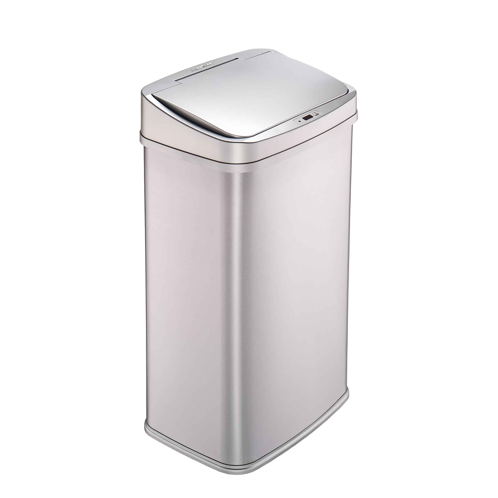Nine Stars Stainless Steel Motion Sensor Trash Can, 13.2 Gallon, Silver (DZT-50-28SL) Sansujyuku sansujyuku.com