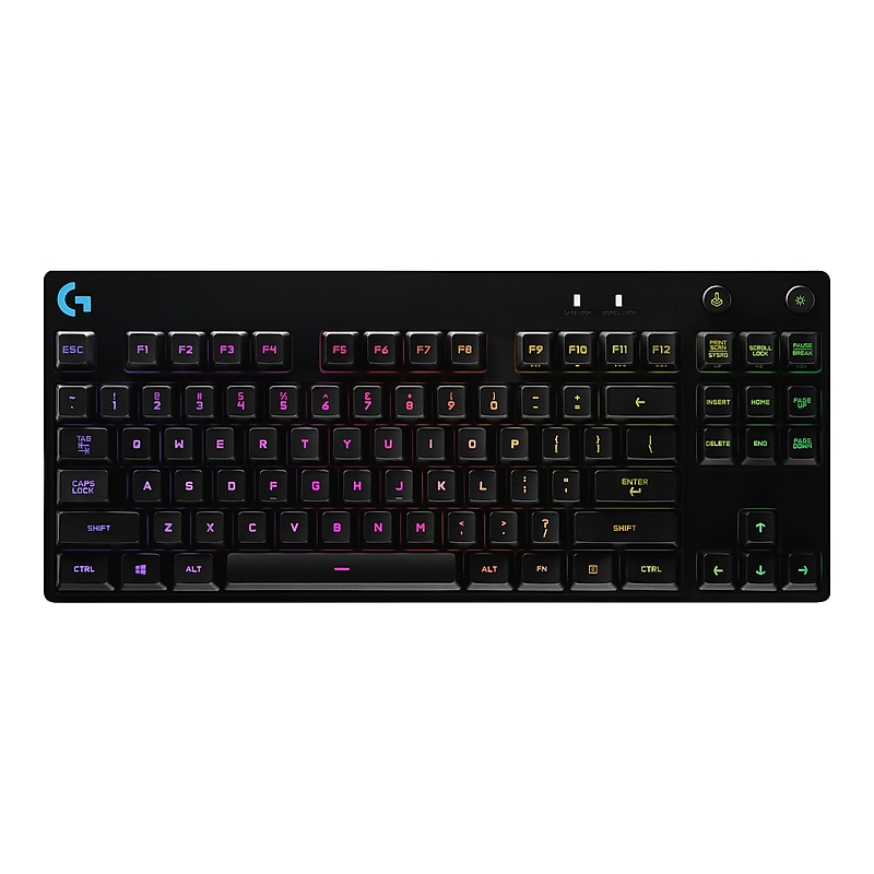 Logitech G PRO Gaming Mechanical Keyboard, Black (920-009388) image 1