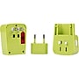 Travelon Worldwide Travel Power Adapter, Green (19658-410)~#|#~sp65451207_sc7
