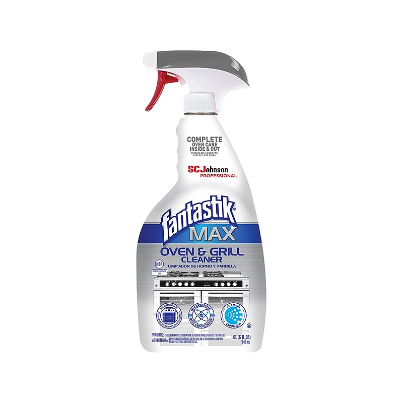 Fantastik Max Oven and Grill Cleaner, Clean Scent, 32 oz. (323562) image 1