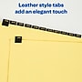 Avery Pre-Printed Monthly Dividers, 12-Tab, Black/Gold (25181)~#|#~sp65645185_sc7