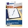 Avery Pre-Printed Mini Paper Dividers, A-Z Tabs, White (11313)~#|#~sp65645202_sc7