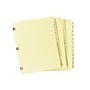 Avery Copper Reinforced Preprinted Dividers, 12-Tabs, Buff, Set (24286)~#|#~sp65645290_sc7