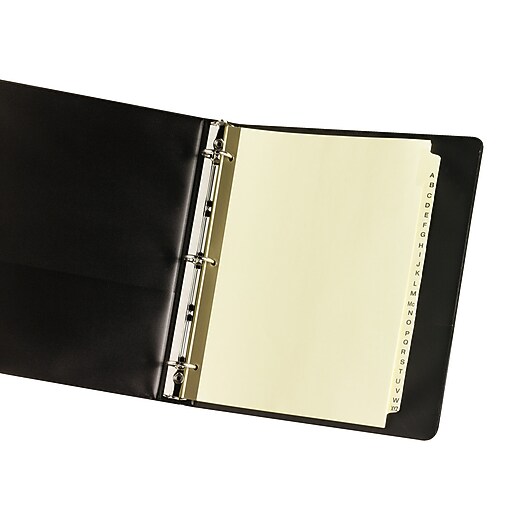 Avery A Z Dividers, 25Tab, Buff (11306) Staples