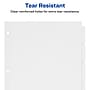 Avery Write & Erase Paper Dividers, 5 Tabs, White, 36 Sets/Box (11506)~#|#~sp65646303_sc7