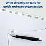 Avery Write & Erase Paper Dividers, 8 Tabs, White, 24 Sets/Box (11507)~#|#~sp65646308_sc7