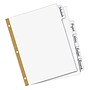 Avery Big Tab Write & Erase Paper Dividers, 5 Tabs, White, Gold Reinforced, 48 Sets/Carton (23075)~#|#~sp65646395_sc7