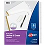 Avery Big Tab Write & Erase Paper Divider, 8 Tabs, White/Gold Reinforced, 1 Set (23078)~#|#~sp65646401_sc7