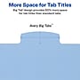 Avery Big Tab Write & Erase Plastic Divider, 8 Tabs, Multicolor, 1 Set (16171)~#|#~sp65646476_sc7