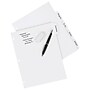Avery Big Tab Write & Erase Plastic Dividers, 5 Tabs, White (16370)~#|#~sp65646566_sc7