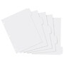 Avery Big Tab Write & Erase Plastic Dividers, 5 Tabs, White (16370)~#|#~sp65646569_sc7